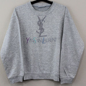 ysl logo sweater